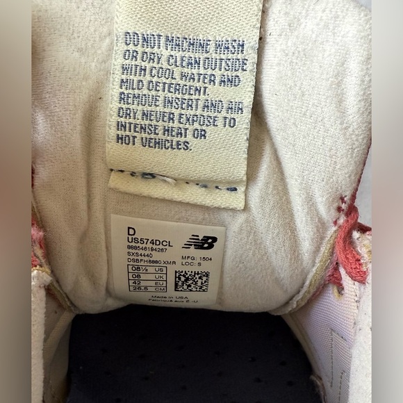 Vintage New Balance 574 Sneakers, Men’s 8.5 USA - Picture 13 of 13